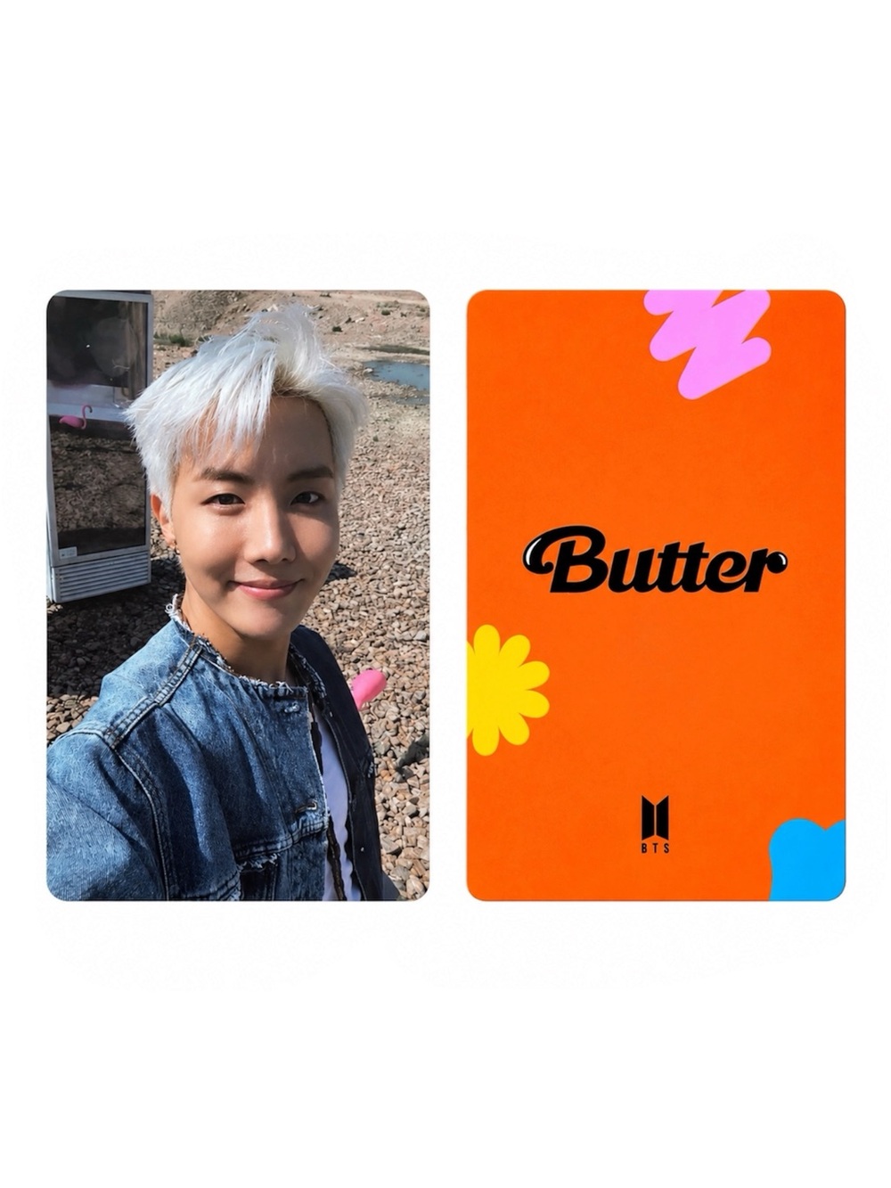 OFFICIAL BTS BUTTER M2U RECORDS LUCKY DRAW J-HOPE PHOTOCARD - BRAND NEW